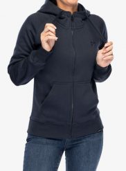Bluza z zamkiem damska Didriksons Ven Full Zip. Niebieskie bluzy damskie Didriksons, l, bez wzorów, z bawełny, bez kaptura. Za 369.00 zł.