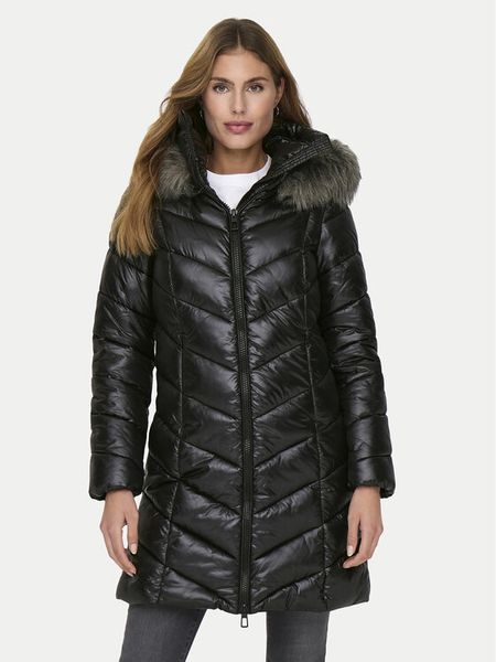 ONLY Kurtka zimowa Fever 15322004 Czarny Regular Fit. Czarne kurtki damskie Only, na zimę, m, bez wzorów, z syntetyku, bez kaptura. Za 309.99 zł.