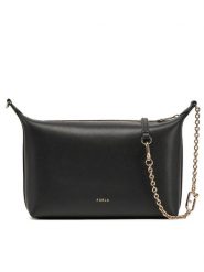 Furla Torebka WE00662 BX3104 O6000 Czarny. Czarne listonoszki damskie Furla, bez wzorów, ze skóry, bez dodatków. Za 649.99 zł.