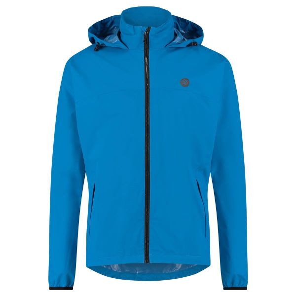 GO Rain Jacket Essential Blue. Niebieskie kombinezony damskie AGU, m, bez wzorów, z poliesteru, sportowe, bez kołnierzyka, bez ramiączek. Za 362.50 zł.