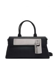 LOVE MOSCHINO Torebka JC4300PP0PK1500A Czarny. Czarne torebki klasyczne damskie Love Moschino, ze skóry, bez dodatków. Za 1,429.00 zł.