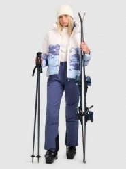 4F Spodnie narciarskie membrana 5000 damskie - granatowe XXL. Niebieskie spodnie sportowe damskie 4F, na zimę, s, bez wzorów, z podwyższonym stanem, narciarskie. Za 299.99 zł.