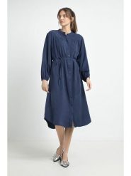 Josephine & Co Sukienka "Josephine" w kolorze granatowym rozmiar: 40. Niebieskie sukienki damskie Josephine & Co, bez wzorów, z lyocellu, bez ramiączek. Za 282.99 zł.