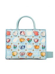 Furla Torebka WB01811 BX3868 TTR00-1-007-2--KH-B Niebieski. Niebieskie torebki klasyczne damskie Furla, z materiału, bez dodatków. Za 969.99 zł.