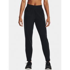 Spodnie sportowe damskie Under Armour UA OutRun the Storm. Czarne spodnie dresowe damskie Under Armour, m, bez wzorów, do biegania. Za 239.99 zł.