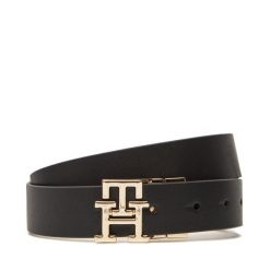 Pasek Damski Tommy Hilfiger. Czarne paski damskie Tommy Hilfiger, bez wzorów. Za 289.99 zł.