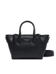 Emporio Armani Torebka EW002328 AF17799 Czarny. Czarne torebki klasyczne damskie Emporio Armani, ze skóry, bez dodatków. Za 1,464.00 zł.