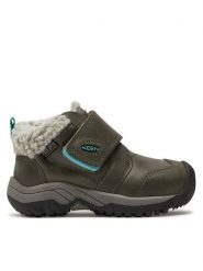 Keen Śniegowce Kootenay IV Mid Wp 1026751 Szary. Szare buty zimowe chłopięce Keen, z nubiku, bez zapięcia. Za 229.99 zł.