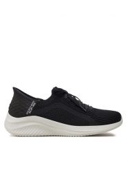 Skechers Sneakersy Ultra Flex 3.0-Brilliant Path 149710/BLK Czarny. Czarne obuwie sportowe damskie Skechers, z materiału, bez zapięcia. Za 249.99 zł.