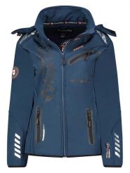 Canadian Peak Kurtka softshellowa "Reinak" w kolorze niebieskim rozmiar: S. Niebieskie kurtki sportowe damskie Canadian Peak, s, bez wzorów, bez kaptura. Za 175.67 zł.