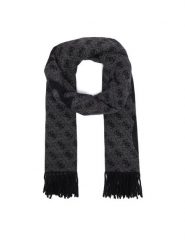 Guess Szalik AM9667 POL03 Szary ciemny. Szare szaliki damskie Guess, z aplikacjami. Za 234.99 zł.