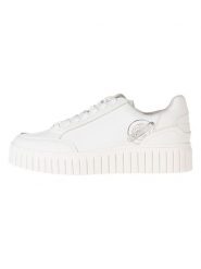 S.Oliver Sneakersy w kolorze srebrno-białym rozmiar: 38. Białe obuwie sportowe damskie S.Oliver, bez zapięcia. Za 123.25 zł.