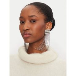 Kolczyki Weekend Max Mara. Szare kolczyki damskie Weekend Max Mara, srebrne. Za 319.99 zł.