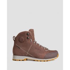 Buty trekkingowe damskie Dolomite Cinquantaquattro High FG Evo GTX. Brązowe obuwie trekkingowe damskie Dolomite, z materiału, za kostkę, bez zapięcia. W wyprzedaży za 807.25 zł.