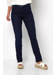 Relaxed by TONI Dżinsy - Slim fit - w kolorze granatowym rozmiar: W38. Niebieskie jeansy damskie Relaxed by TONI, z podwyższonym stanem. Za 105.38 zł.