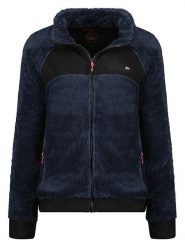 Geographical Norway Kurtka polarowa "Tandora" w kolorze granatowym rozmiar: XXL. Niebieskie kurtki damskie Geographical Norway, xxl, z polaru, bez kołnierzyka. Za 150.37 zł.