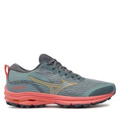 Buty do biegania Mizuno. Szare obuwie sportowe treningowe Mizuno, do biegania, mizuno wave. Za 509.99 zł.
