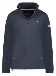 Geographical Norway Kurtka przejściowa "Birmo" w kolorze granatowym rozmiar: S. Niebieskie kurtki damskie Geographical Norway, s, bez wzorów, bez kaptura. Za 140.53 zł.