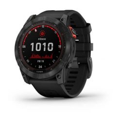 Zegarek Garmin Fenix 7X Solar. Czarne zegarki damskie GARMIN, ze stali. W wyprzedaży za 2,802.15 zł.