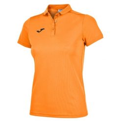 Koszulka polo do tenisa damska Joma Hobby. Brązowe bluzki damskie Joma, l, bez wzorów, sportowe, bez kołnierzyka, bez ramiączek. Za 119.05 zł.