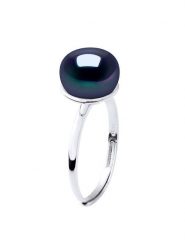 Pearline Srebrny pierścionek z perłą rozmiar: onesize. Niebieskie pierścionki damskie Pearline, z perłą, srebrne. Za 217.99 zł.