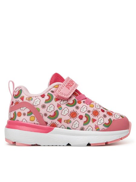 Primigi Sneakersy 7946500 Różowy. Czerwone buty sportowe dziewczęce Primigi, bez wzorów, z materiału, bez zapięcia. Za 119.99 zł.