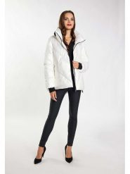 Schmuddelwedda Kurtka pikowana w kolorze białym rozmiar: M. Białe kurtki damskie Schmuddelwedda, m, bez wzorów, bez kaptura. Za 96.14 zł.