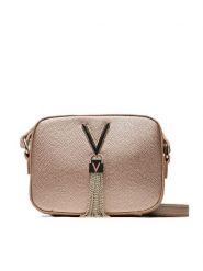 Valentino Torebka Divina VBS1R409G Różowy. Czerwone listonoszki damskie Valentino, bez wzorów, ze skóry, bez dodatków. Za 179.99 zł.