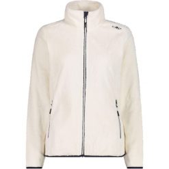 Bluza damska turystyczna CMP 38P1536. Białe bluzy damskie CMP, xl, bez wzorów, z materiału, z kapturem. Za 320.45 zł.