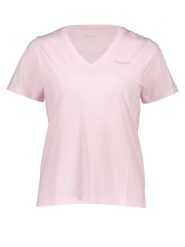 Pepe Jeans Koszulka w kolorze jasnoróżowym rozmiar: L. Różowe bluzki damskie Pepe Jeans, l, bez wzorów, z bawełny, bez kołnierzyka, bez ramiączek. Za 100.99 zł.