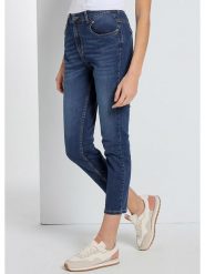 CIMARRON Dżinsy - Mom fit - w kolorze granatowym rozmiar: W33. Niebieskie jeansy damskie Cimarron. Za 180.06 zł.