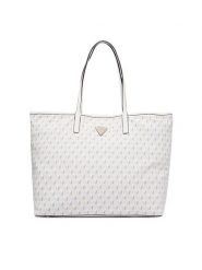 Guess Torebka G Wave II Travel TWJG86 81240 Beżowy. Brązowe shopper bag Guess, ze skóry, bez dodatków. Za 794.99 zł.