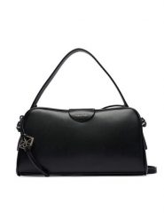 Calvin Klein Torebka Emblem Trio Top Handle Camera Ba LV04F3370G Czarny. Czarne torebki klasyczne damskie Calvin Klein, ze skóry, bez dodatków. Za 489.99 zł.