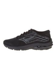Mizuno Buty "Wave Equate Wos" w kolorze czarnym do biegania rozmiar: 36,5. Czarne obuwie sportowe damskie Mizuno, z materiału, do biegania. Za 206.42 zł.