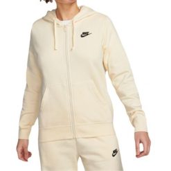 Kobieta>bluza Nike. Białe bluzy damskie Nike, bez wzorów, bez kaptura. Za 269.99 zł.