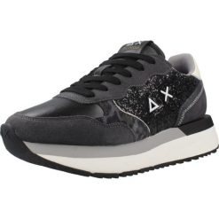 Buty SUN68 BIG ALLY GLITTER Czarny. Czarne obuwie trekkingowe damskie SUN68, z materiału, bez zapięcia. Za 349.99 zł.