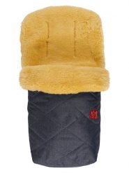 Kaiser Naturfellprodukte Śpiworek wełniany "Natura" w kolorze granatowym - 85 x 45 cm rozmiar: onesize. Niebieskie akcesoria do wózków Kaiser Naturfellprodukte. Za 785.09 zł.