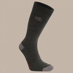 Skarpety turystyczne Craghoppers NosiLife Travel Single Pack Socks. Szare skarpetki damskie Craghoppers, bez wzorów, z bawełny. Za 87.50 zł.