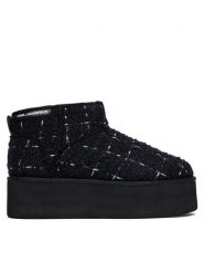 KARL LAGERFELD Śniegowce Thermo KL48523A Czarny. Czarne śniegowce damskie KARL LAGERFELD, z materiału. Za 739.99 zł.
