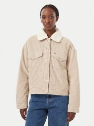 Tommy Jeans Kurtka przejściowa Trucker DW0DW23415 Szary jasny Regular Fit. Szare kurtki damskie Tommy Jeans, s, bez wzorów, z bawełny, bez kaptura. Za 749.99 zł.