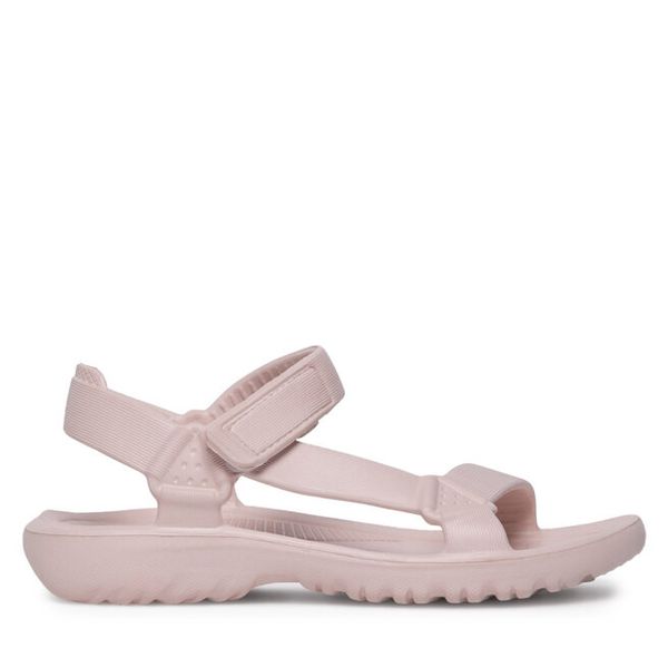 Sandały Sprandi. Czerwone sandały damskie Sprandi, bez wzorów, bez obcasa, na płaskiej podeszwie, bez zapięcia. Za 59.99 zł.