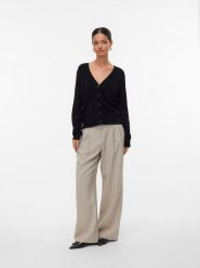 Vero Moda Kardigan w kolorze czarnym rozmiar: M. Czarne kardigany damskie Vero Moda, m, bez wzorów. Za 91.34 zł.