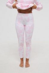 Legginsy termoaktywne – damskie, z kolekcji Signature, kolor różowy. Białe legginsy sportowe damskie OOSC, s, bez wzorów, z materiału, na fitness i siłownię. Za 269.99 zł.