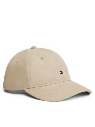 Tommy Hilfiger Czapka z daszkiem Th Flag Soft 6 Panel AW0AW17781 Brązowy. Brązowe czapki z daszkiem damskie Tommy Hilfiger, bez wzorów, z bawełny. Za 149.99 zł.