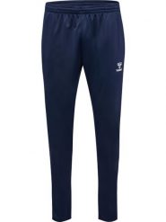 Spodnie sportowe dresowe Hummel Essential Training Pants. Niebieskie spodnie sportowe damskie Hummel, uniwersalny, bez wzorów, z dresówki, z standardowym stanem, do biegania. Za 75.00 zł.