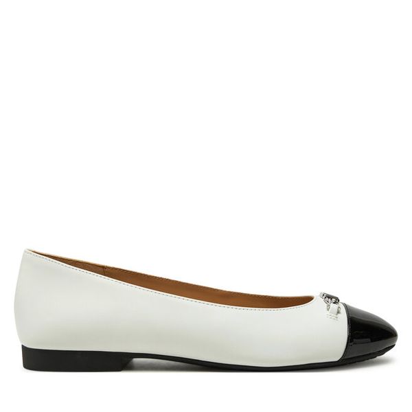 Baleriny MICHAEL Michael Kors. Białe balerinki damskie MICHAEL Michael Kors, bez wzorów. Za 349.99 zł.
