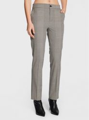 TWINSET Spodnie materiałowe 222TP250J Szary Regular Fit. Szare spodnie materiałowe damskie Twinset, bez wzorów, z materiału. Za 849.99 zł.