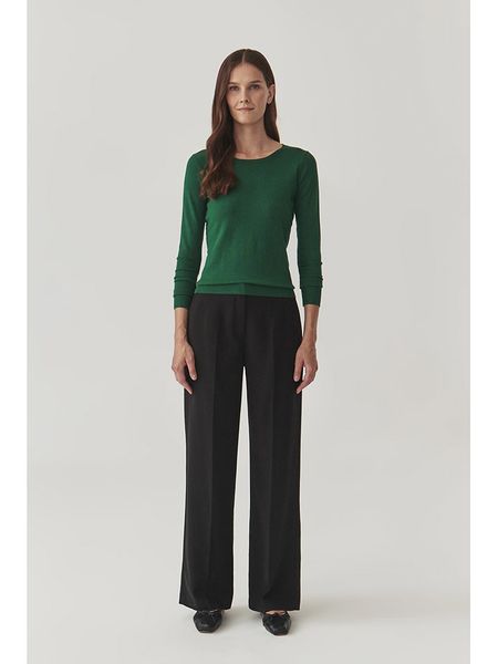 TATUUM Sweter w kolorze zielonym rozmiar: L. Zielone swetry klasyczne damskie TATUUM, l, bez kołnierzyka. Za 92.45 zł.