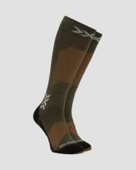 Skarpety unisex X-Socks SKI DISCOVER MERINO OTC SAND/DARK SAND M101. Brązowe skarpetki damskie X Socks, bez wzorów, z wełny. Za 170.00 zł.