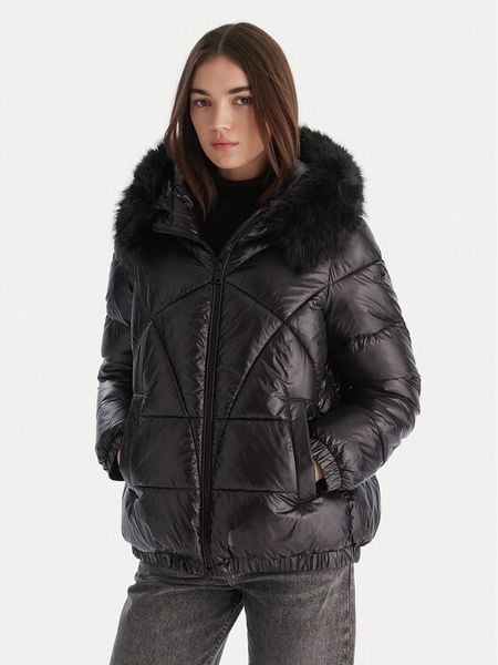 Geox Kurtka zimowa Backsie W5628S T3121 F9000 Czarny Oversize. Czarne kurtki damskie Geox, na zimę, s, bez wzorów, z syntetyku, bez kaptura. Za 1,259.00 zł.